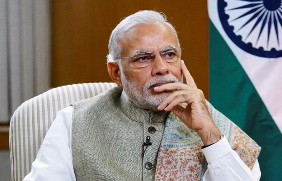 Modi let his party BJP to a mammoth win in the recently concluded Lok Sabha Elections 2019. Credit: Shruthi GS