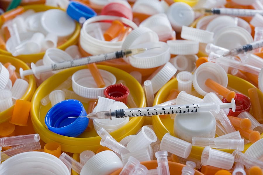 antibiotics at 65 per cent of the sites (DH Photo)