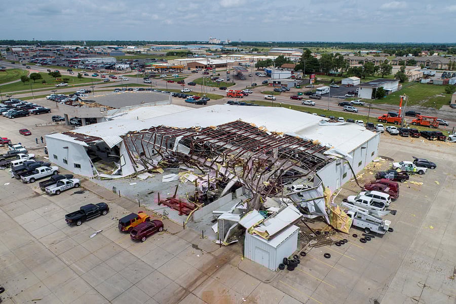 A tornado slammed into the U.S. city of Dayton, Ohio as severe storms were forecast to pound the area overnight. (Reuters File Photo)