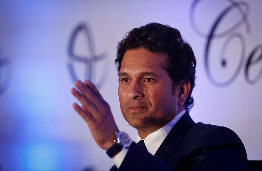 Indian cricket player Sachin Tendulkar (Photo REUTERS)