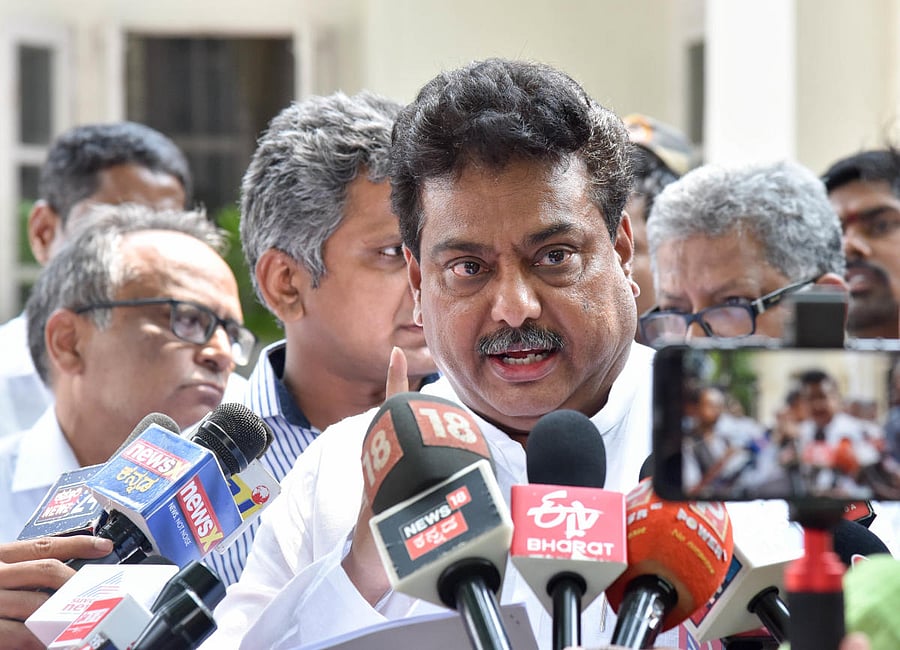 Home Minister M B Patil. (DH File Photo)