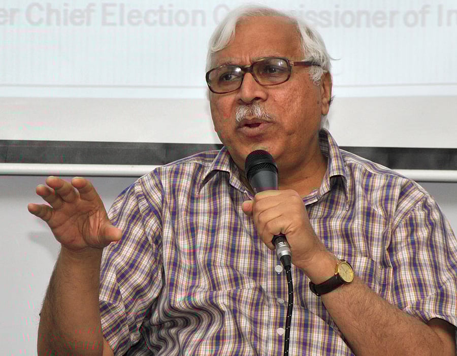Former Chief Election Commissioner S Y Quraishi. File photo