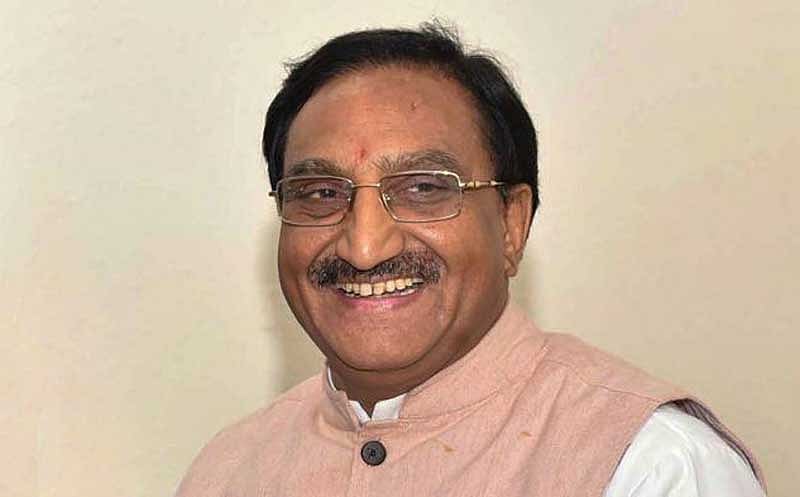 Holding a meeting with the ministry officials to review the functioning of various departments, he also asked for starting “India-centric courses” in the field of yoga, spirituality, ayurveda among others, to attract foreign students under 'Study in India' programme launched during the previous Modi regime. (PTI Photo)