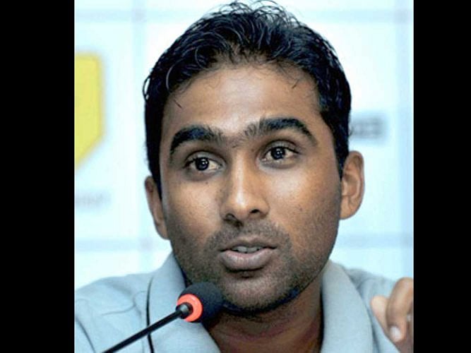 Though Sri Lanka managed to pull off a 34-run win in the rain-hit match, Jayawardene said it was disappointing to see the wickets tumble like nine pins. File Photo