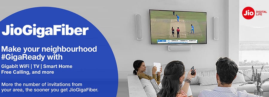 Reliance to launch cheaper Jio GigaFiber broadband service 