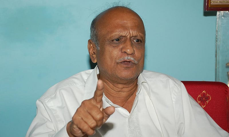 Deceased rationalist researcher M M Kalburgi. DH Photo.