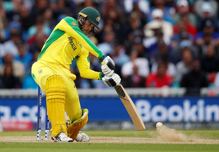 Australia's Alex Carey in action Action. (Reuters Photo)