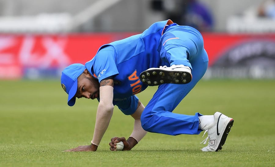 The damaging stroke play by Pandya, who hit four fours and three sixes, reminded Waugh of Klusener's fireworks in the 1999 World Cup. AFP photo