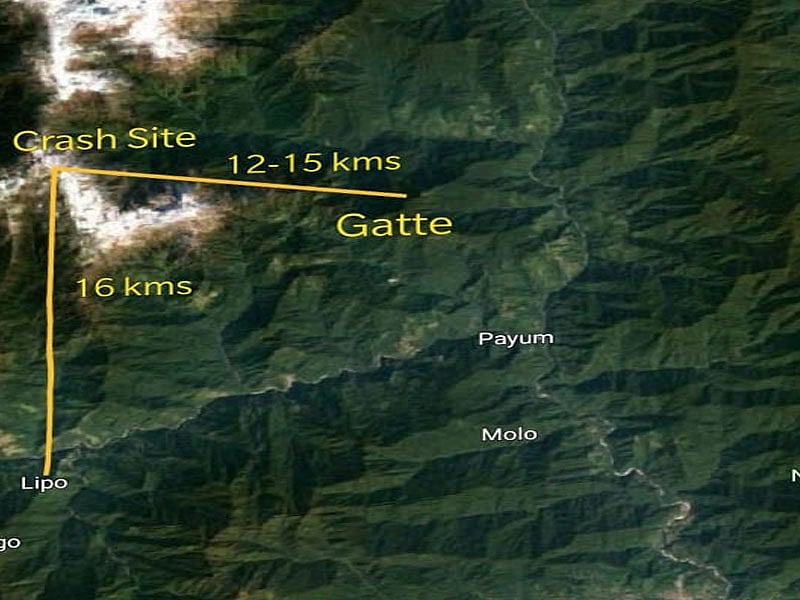 Teams of mountaineers in two Mi-17 helicopters and an advanced light helicopter of IAF left for Payum in West Siang district of Arunachal Pradesh, where the wreckage of the AN-32 was sighted on Tuesday.