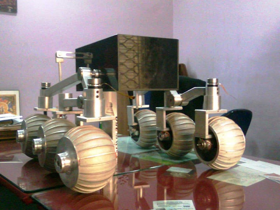 The Rover of the Chandrayaan-2 moon mission. DH Photo