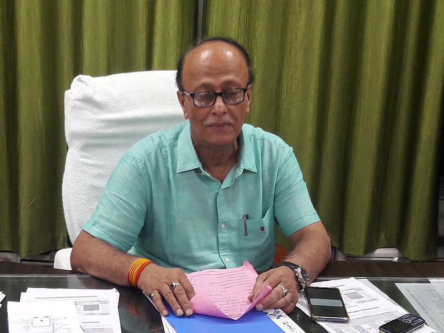 SKMCH Superintendent Dr SK Shahi. DH photo by Abhay Kumar