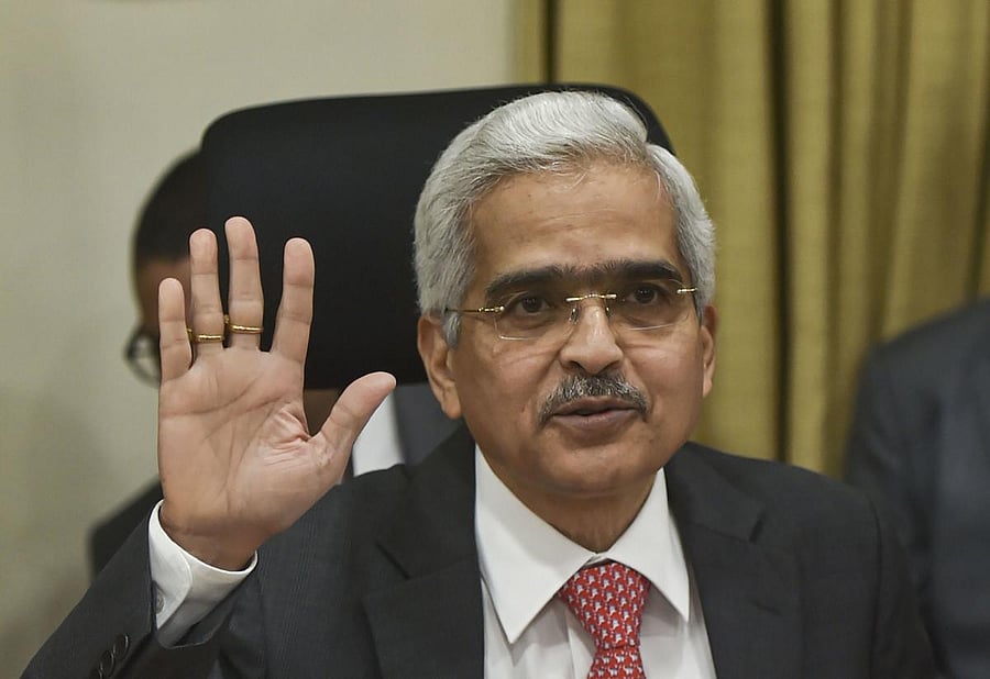 Reserve Bank of India (RBI) Governor Shaktikanta Das. (PTI Photo)
