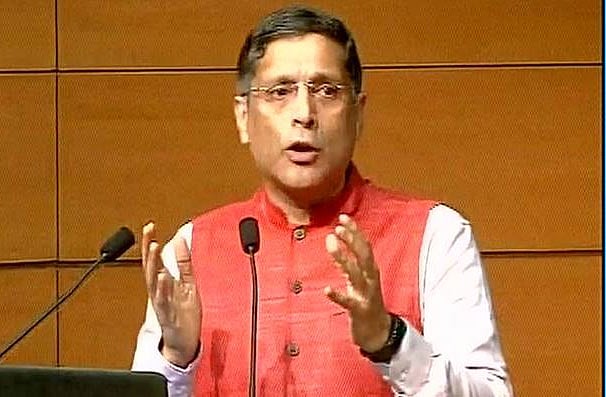 Former CEA Arvind Subramanian (Image courtesy ANI/Twitter)