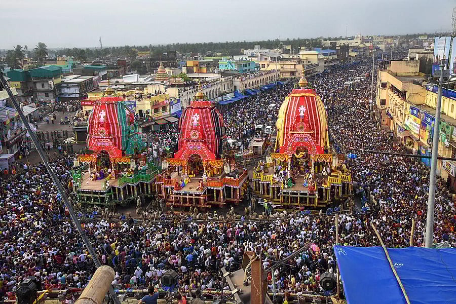 Rath Yatra festival. PTI file photo