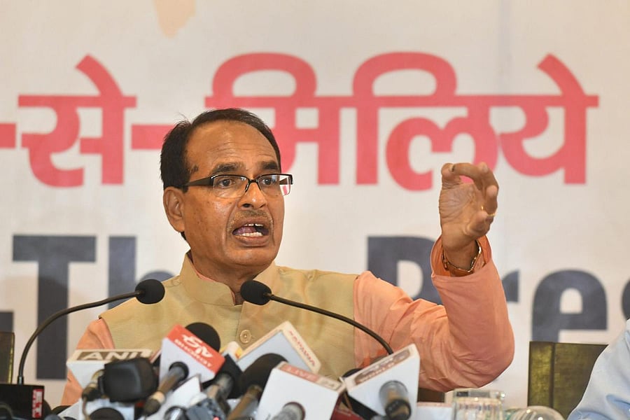 BJP vice president Shivraj Singh Chauhan. PTI file photo