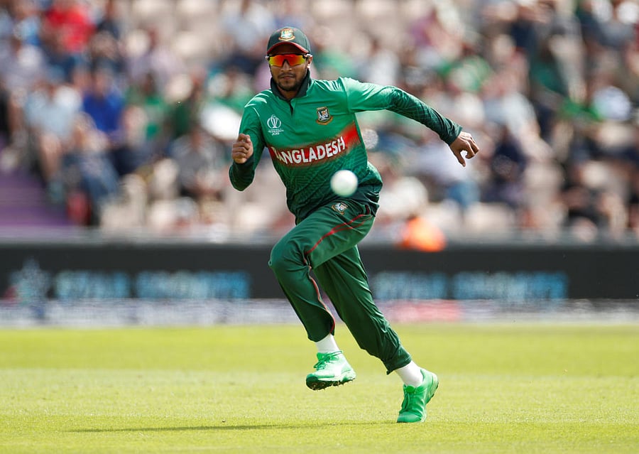 Bangladesh's Shakib Al Hasan (Photo by Reuters)