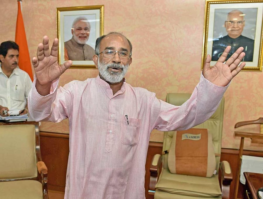 BJP leader K J Alphons.(PTI file photo)