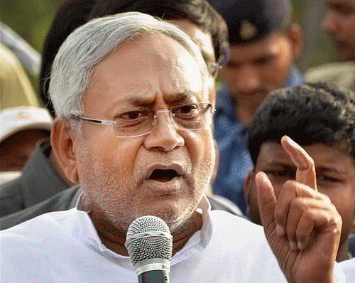 Chief Minister Nitish Kumar. PTI file photo