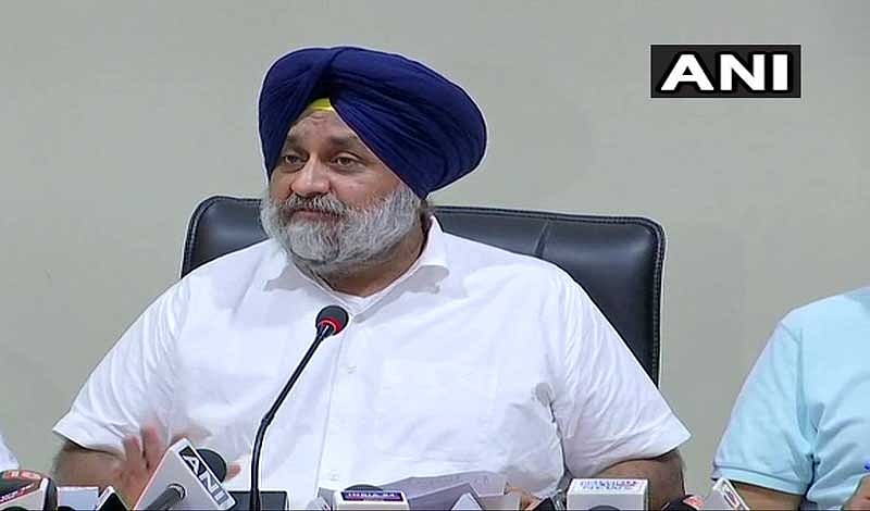 Sukhbir Badal (Image courtesy ANI file photo)