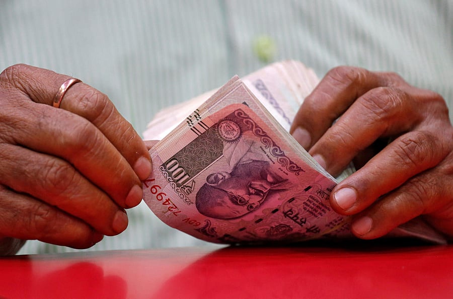 For every rupee in the government coffer, 68 paise will come from direct and indirect taxes while states' share of taxes and duties is the single-largest expense head accounting for 23 per cent of total spending, budget documents showed.