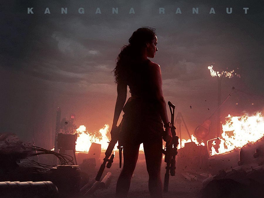 Actor Kangana Ranaut will feature in the upcoming project "Dhaakad", which she says will be "one of a kind female-led action film." (Twitter/@KanganaTeam)