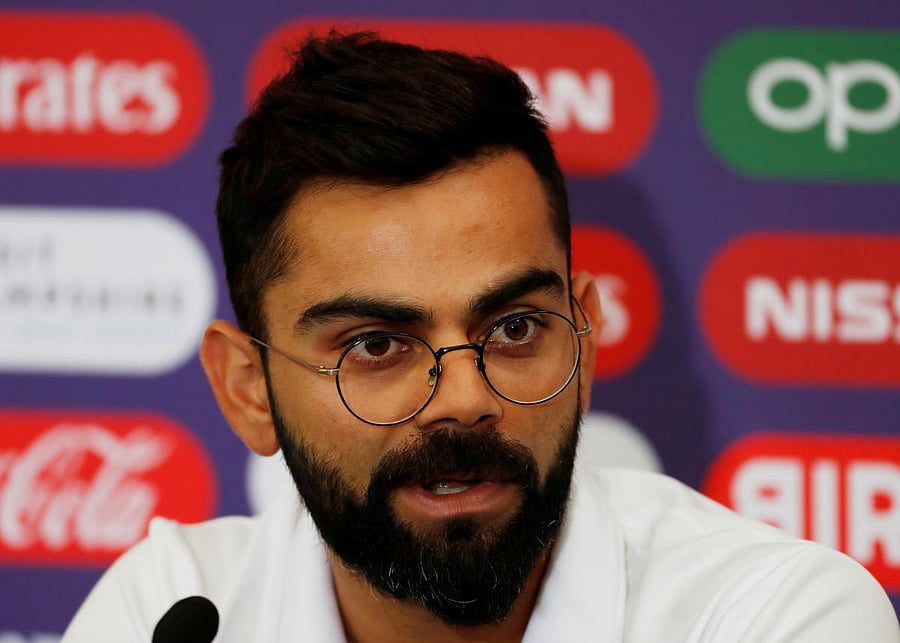 Virat Kohli is confident of his team's chances against South Africa. Photo credit: Reuters
