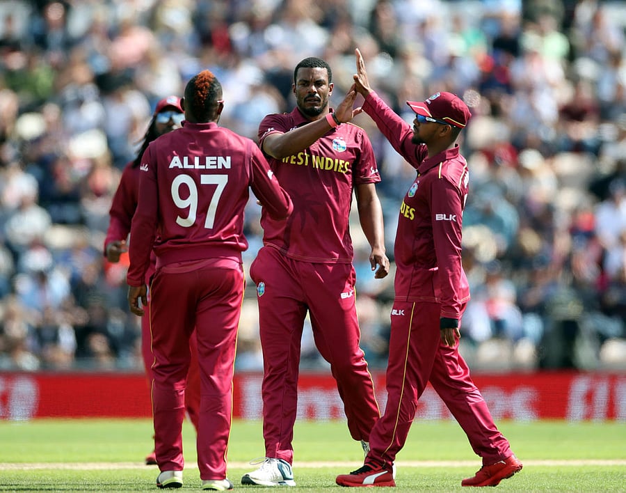 West Indies will be all but out of top four race if they lose against New Zealand. Photo credit: Reuters