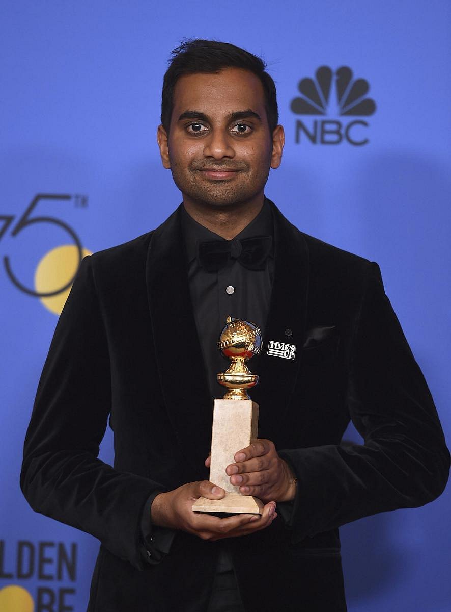 Actor-comedian Aziz Ansari (PTI Photo)