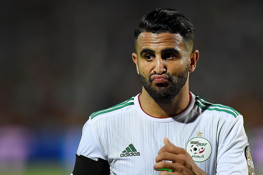 Algeria's forward Riyad Mahrez (AFP Photo)
