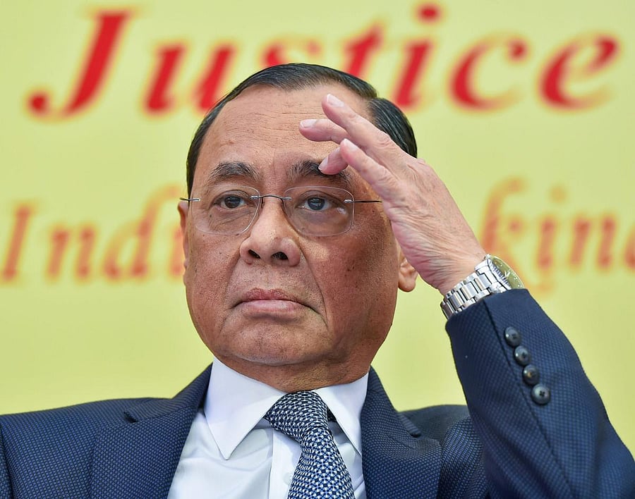 Chief Justice of India Justice Ranjan Gogoi. PTI File photo