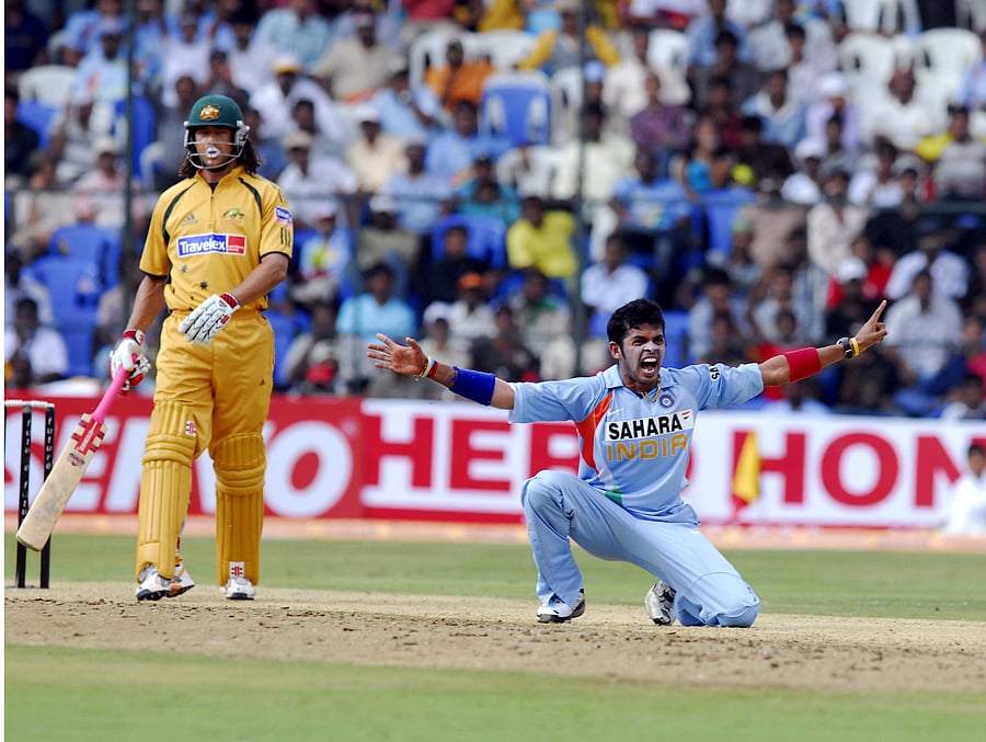 Aggressive behaviour is seen as an integral part of sports. S Sreesanth was known for his behaviour on field.