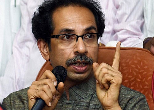 Shiv Sena chief Uddhav Thackeray. PTI File Photo.