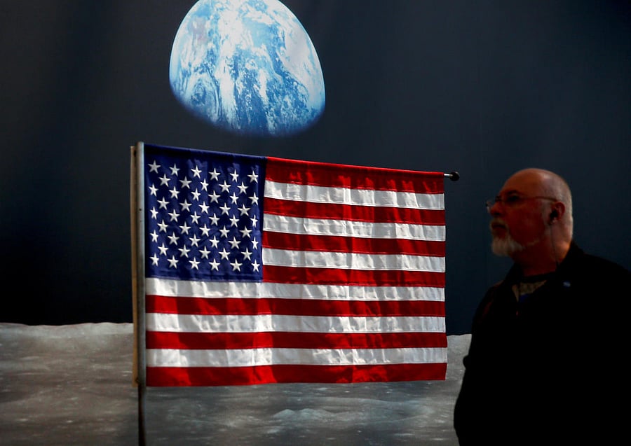 The era-defining event was watched by more than half a billion people around the world and represented one of humanity's greatest achievements. (Reuters File Photo)