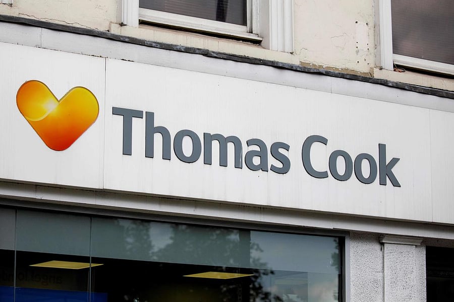 Earlier on July 12, Thomas Cook Plc had said it was in advanced discussions with China's Fosun Tourism Group as it targets an infusion of 750 million pounds "which would provide sufficient liquidity to trade over the winter 2019/20 season and the financial flexibility to invest in the business for the future". (AFP File Photo)
