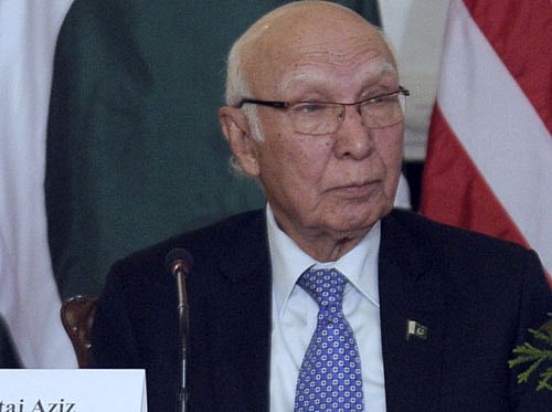 Sartaj Aziz, ap file photo