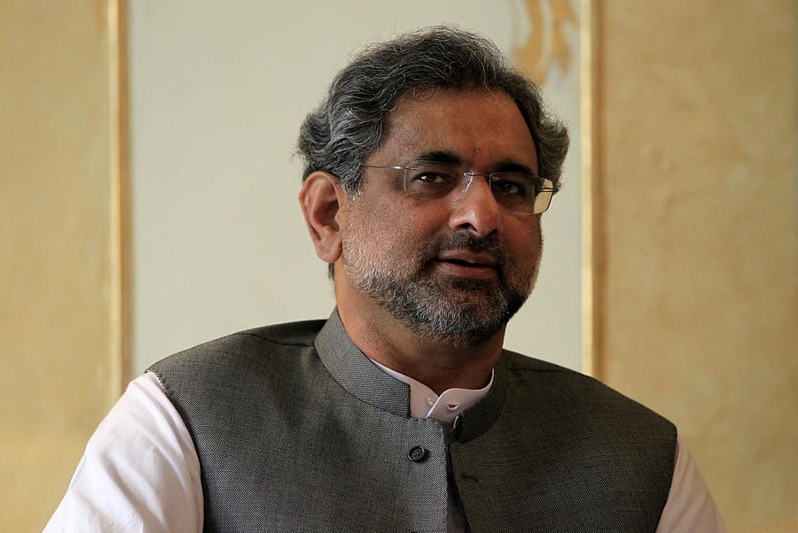 Pakistani Prime Minister Shahid Khaqan Abbasi. Reuters File Photo