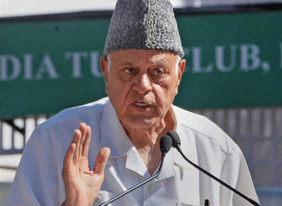 Abdullah, who is contesting the Lok Sabha elections from the Srinagar constituency, said the BJP-led central government carried out the aerial strike as the Prime Minister had "failed" in delivering on his promises made during the last general elections i