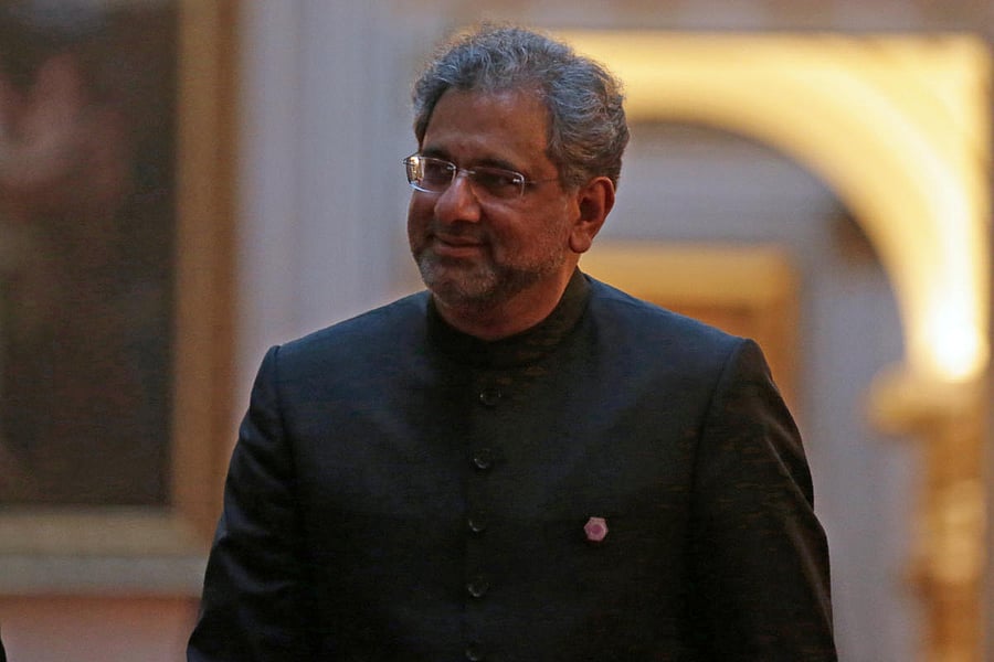 Pakistan's Prime Minister Shahid Khaqan Abbasi. (Reuters Photo)