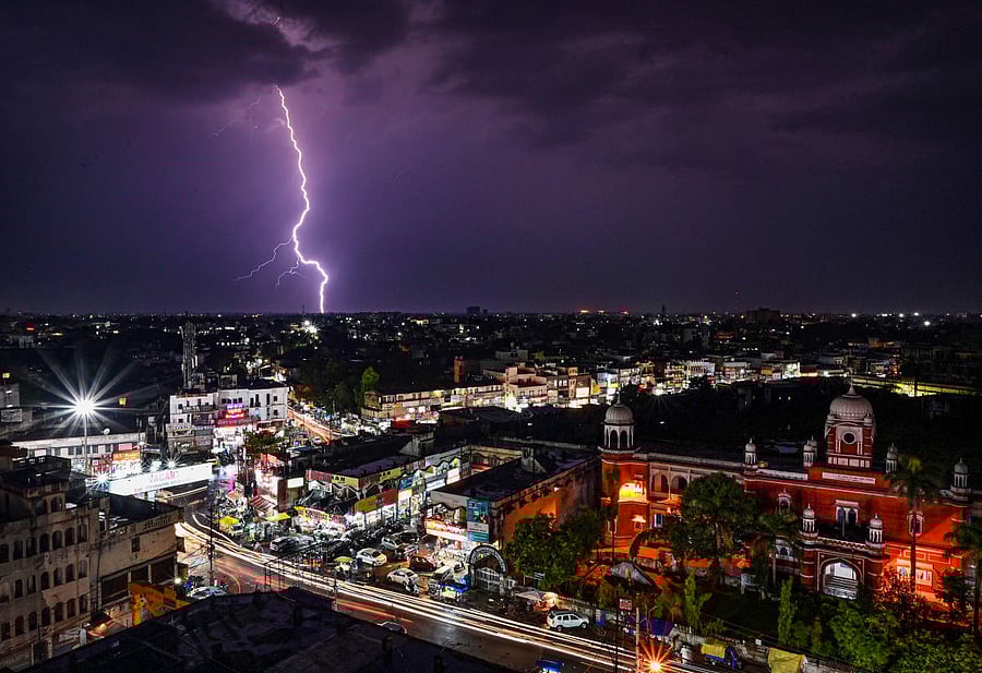 Lightning had already claimed one life on Saturday (PTI File Photo)