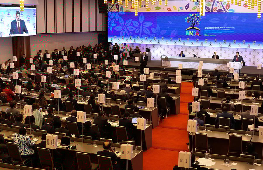 Ministerial Meeting of the Non-Aligned Movement (NAM) Coordinating Bureau in Caracas, Venezuela (Reuters Photo)