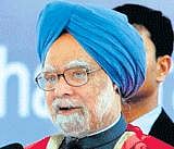 Prime Minister Manmohan Singh addresses the Indian Science Congress in Thiruvan-anthapuram on Sunday. PTI
