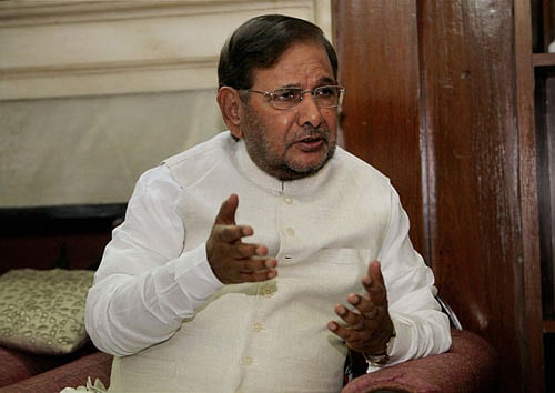 Sharad Yadav. PTI file photo