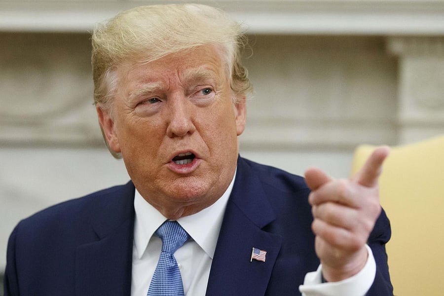 Trump claims he was asked to mediate to try and resolve the Kashmir issue between India and Pakistan (AP/PTI Photo)
