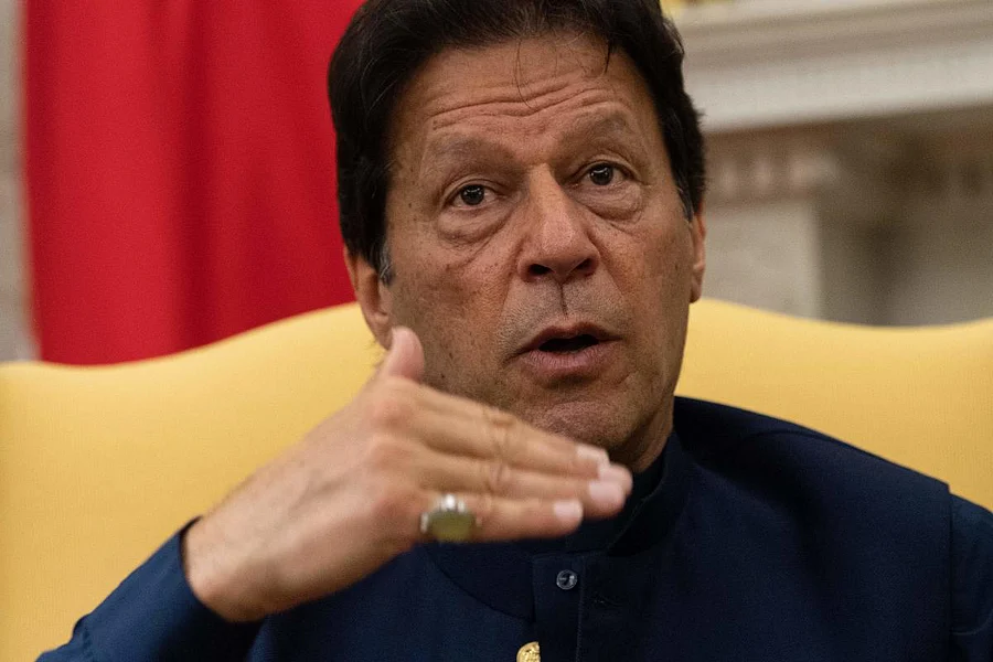 Pakistani Prime Minister Imran Khan (AFP Photo)