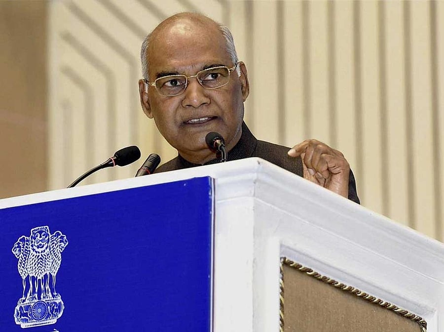 President Ram Nath Kovind. PTI file photo