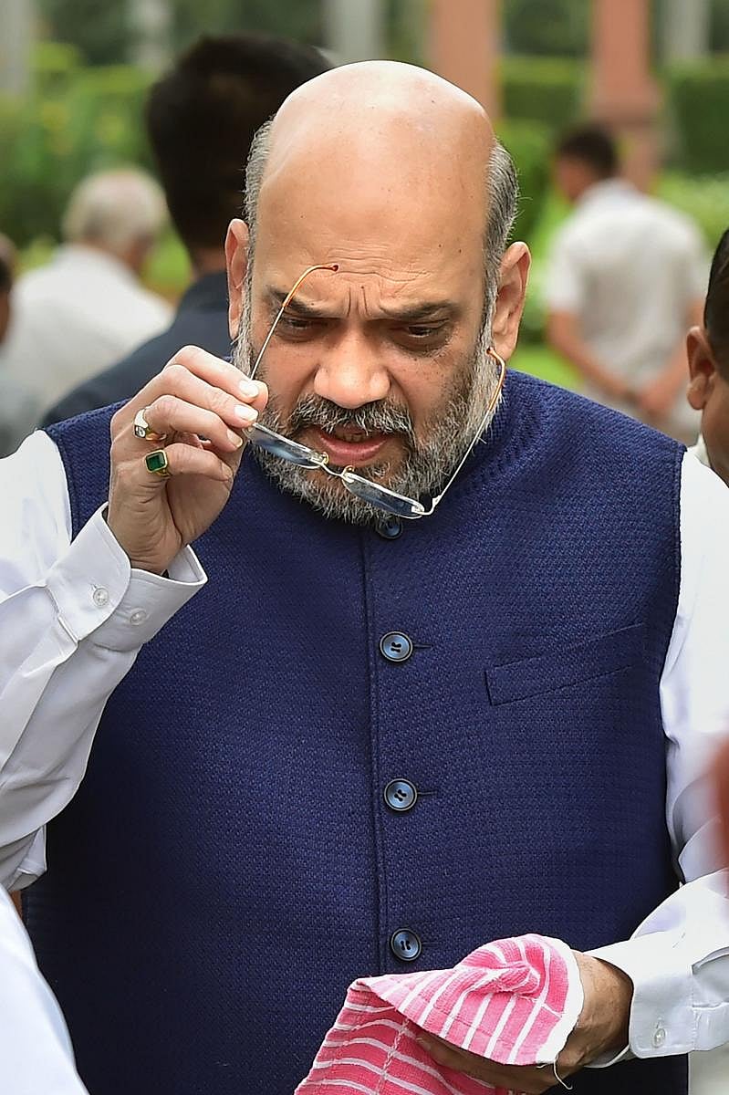 File photo of Amit Shah (PTI)