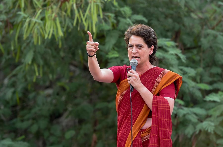 Congress General Secretary Priyanka Gandhi Vadra. (PTI File Photo)