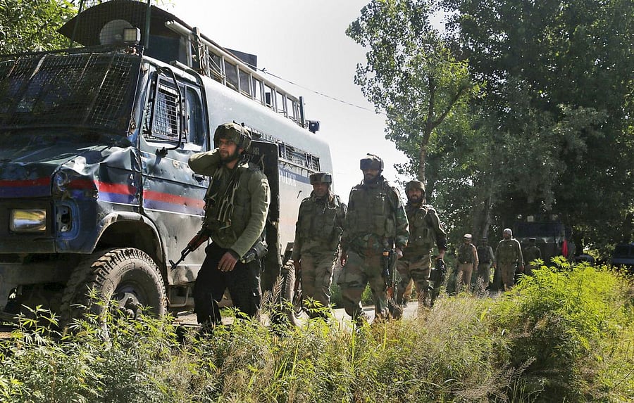 The encounter started early today morning (PTI File Photo)