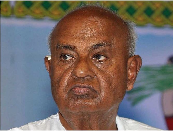 JD (S) Supremo H D Deve Gowda