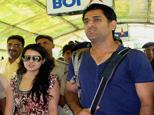 Just a week ahead of the cricket World Cup, India skipper Mahendra Singh Dhoni today became a father after his wife Sakshi gave birth to a baby girl at a private hospital here. PTI file photo